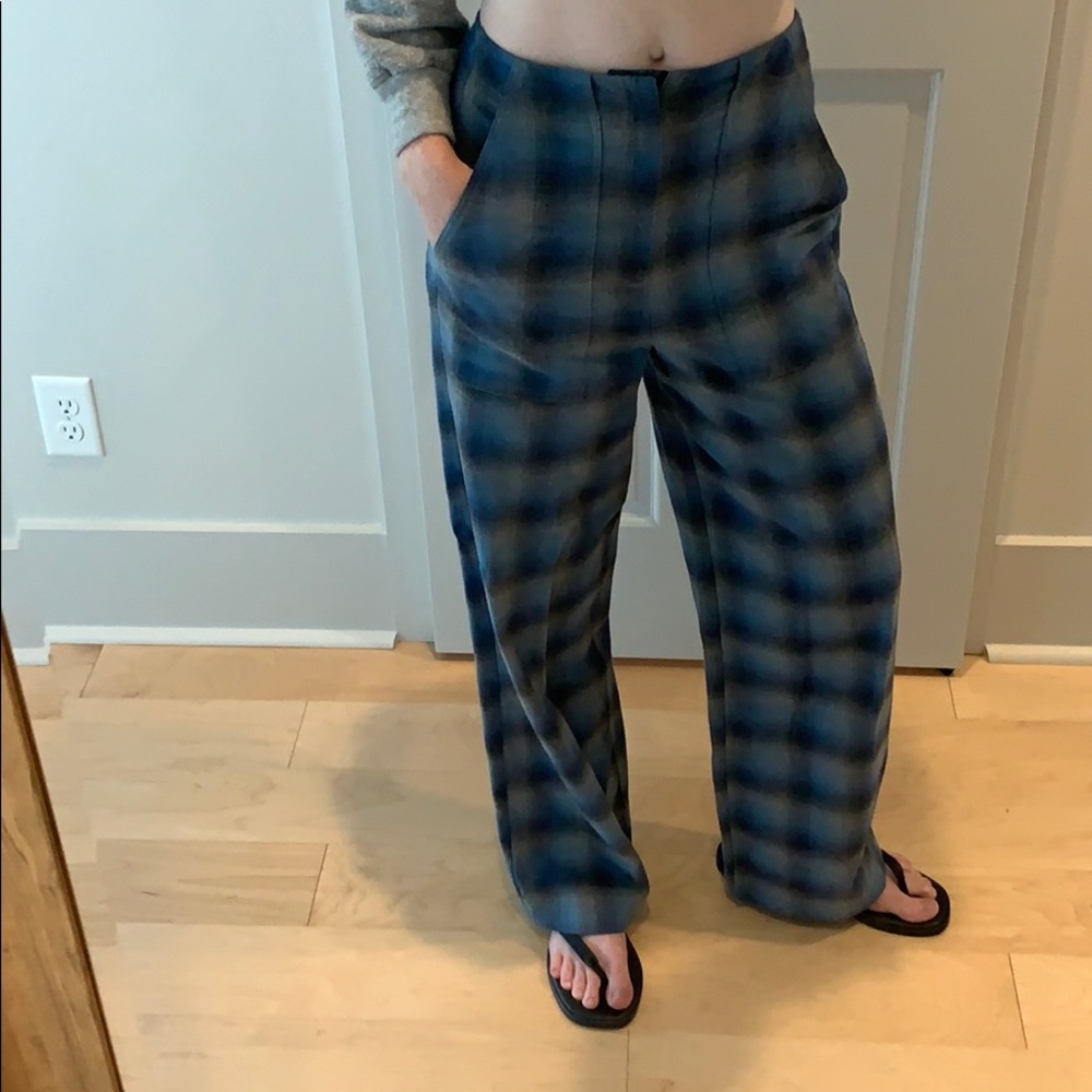 Urban Outfitters Workwear Windowpane Trouser